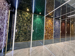 Discover how gemstone wall panels transform small jewellery-grade stones into architectural masterpieces. Explore unique gemstone wall panels today.