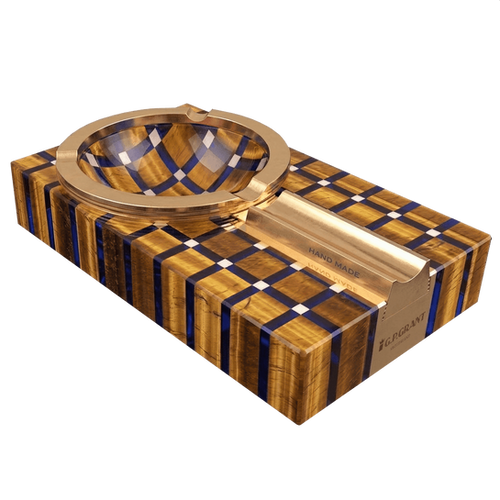 AUTHENTIC UNIQUE FUNCTIONAL CIGAR AND CIGARETTE ASHTRAY SOLO 191