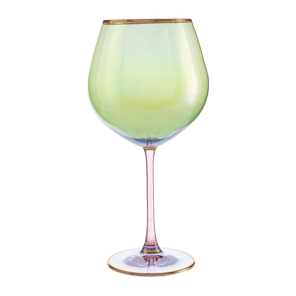 Miniatura: Immerse yourself in luxury with our handcrafted multicolour crystal wine glasses collection