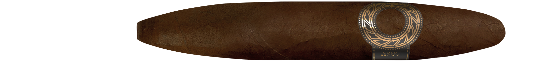 ZAVEN BY G.P.GRANT CIGARE BROWN GOLD PERFRCTO Ø54 x 5 15/16’’ (Ø21.45 x 125.5 mm)