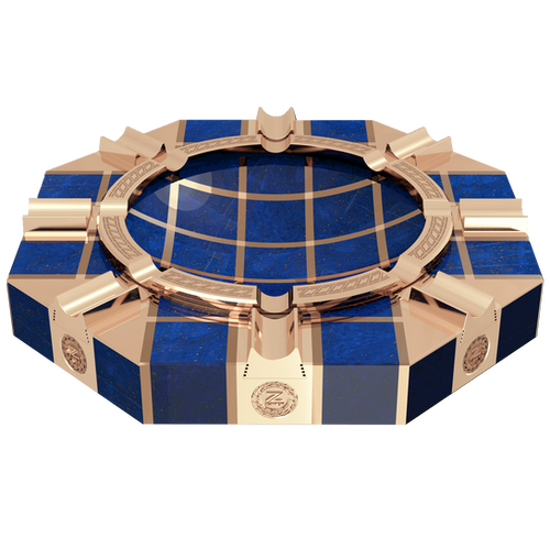 小物 Supreme GOLD SCALE ASHTRAY BLUE Supreme Small Ashtray (FW22) - $68
