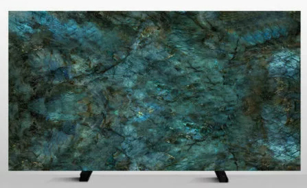 Also named Lemurian Labradorite or Lemurian Blue, this granite contains abundant labradorite and stands out visually.