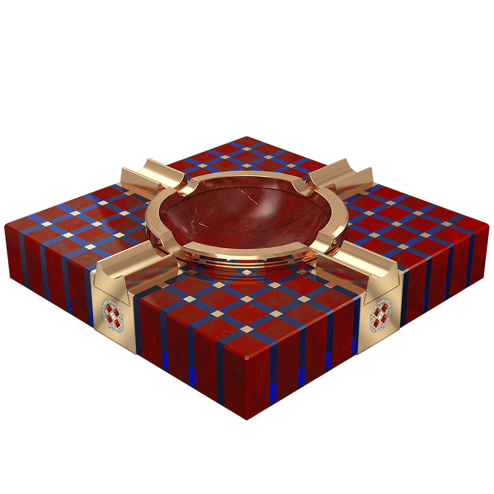 Collectible luxury Limited edition exclusive unique ashtray, Cendrier de luxe unique de collection en édition limitée