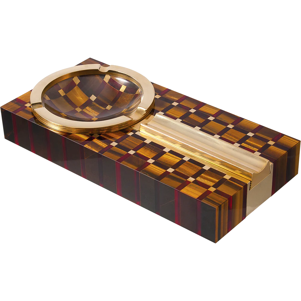 SOLO 191 cenicero de puros y cigarrillos: elaborado a partir de 191 piezas, este cenicero exclusivo incluye un portacigarros magnético de metal extendido y un cuenco para cenizas extraíble con dos ranuras. Este cenicero de alta gama es perfecto para quienes valoran los ceniceros para puros de lujo, ofreciendo una experiencia de alta calidad.