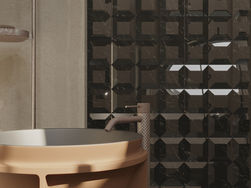 Descubre la elegancia volcánica con Azulejo de obsidiana. Transforma tus interiores de lujo con el sofisticado Azulejo de obsidiana.