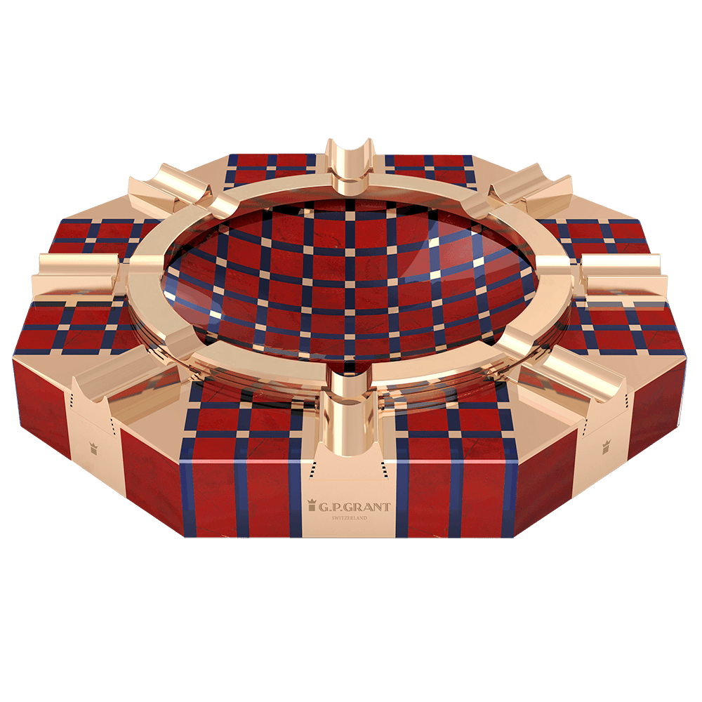 Authentischer funktionaler Zigarre und Zigaretten-Aschenbecher