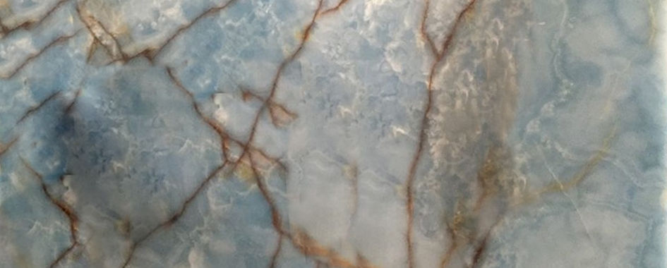 Azzurro Mexico Blue Onyx panels from Duramica bring bright blue hues and durable quality, making them suitable for prestigious, luxury interiors.