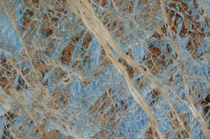 English:
Blue Jeans Marble – A rare marble featuring deep blue and warm brown tones. Ideal for bold, stylish interiors.

Deutsch:
Blue Jeans Marmor – Seltener Marmor mit tiefblauen und braunen Tönen. Perfekt für elegante, ausdrucksstarke Räume.

Español:
Mármol Blue Jeans – Mármol exclusivo con tonos azul profundo y marrón. Ideal para interiores con carácter.

Français:
Marbre Blue Jeans – Marbre rare aux nuances bleu foncé et brun chaud. Parfait pour les décors raffinés.

Italiano:
Marmo Blue Jeans – Marmo pregiato con venature blu intenso e marrone caldo. Ideale per ambienti distintivi.

Русский:
Мрамор Blue Jeans – Редкий мрамор с насыщенными синими и тёпло-коричневыми оттенками. Подходит для стильных интерьеров.