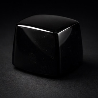 Каменная пробка для парфюма из обсидиана, минималистичный люкс