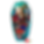 Porzellanvase mit Poker-Motiv, handbemaltes dekoratives Design, weißes Porzellan