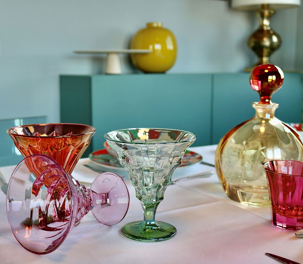 Миниатюра: Mejora tu presentación de postres con nuestro juego de 6 copas de cristal, un toque de sofisticación y arte.