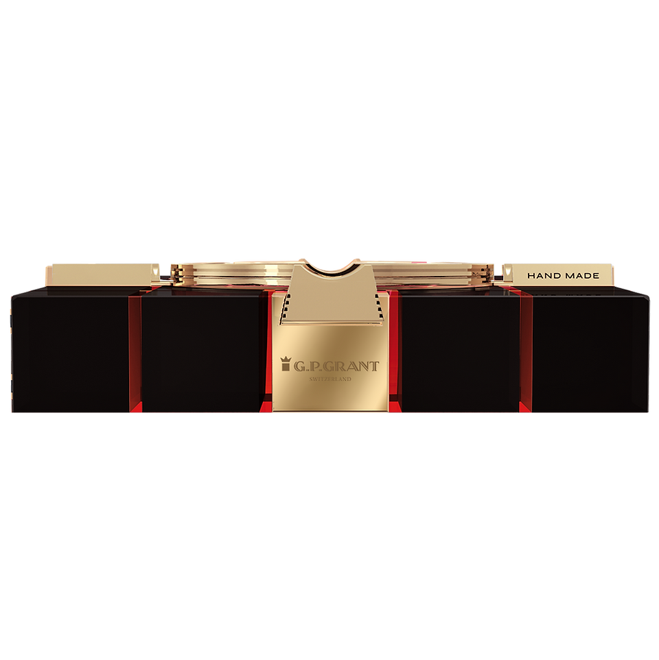     Exclusive stone ashtray for cigars, created from rare materials and assembled by hand