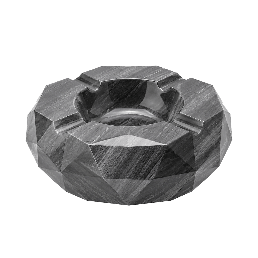 Vanakat Obsidian Cigar Ashtray, Aschenbecher aus Obsidian, cenicero de obsidiana, cendrier en obsidienne, posacenere