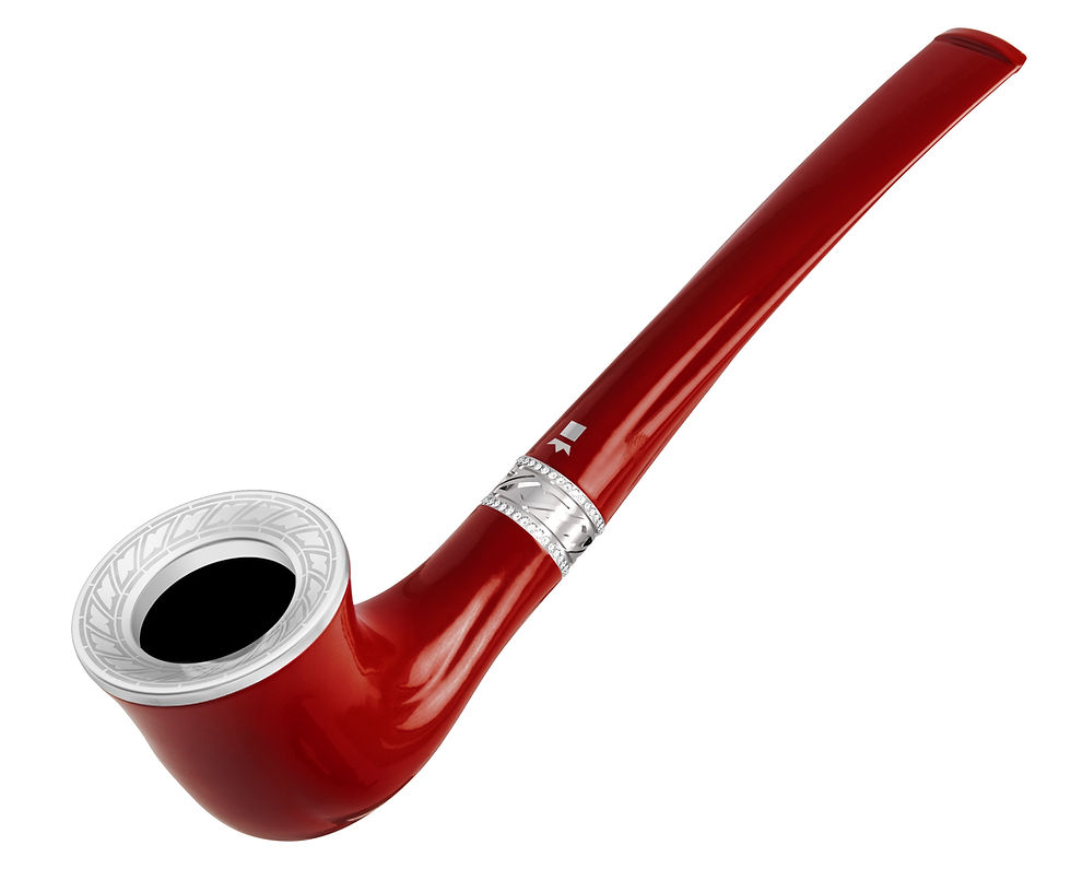 Thumbnail: Premium jewellery pipe for pipe smoking ladies