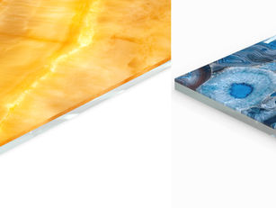 Подсветка камня. Откройте для себя элегантность и надежность панелей GlassOnyx. Идеально подходящие для подсветки камня, эти панели придают интерьеру стиль и практичность.