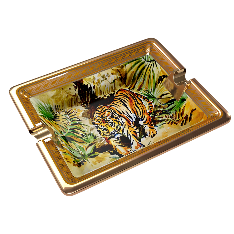Regal Porcelain Cigar Masterpiece This isn't just the best cigar ashtray - it's a throne for your cigars. Our luxury ashtray collection presents this high-end ashtray as the ultimate premium ashtray solution. Each handmade ashtray is a unique, iconic collectible ashtray, ranking among the most expensive ashtrays ever crafted. This elite ashtray features deluxe ashtray construction with exclusive ashtray detailing. The limited edition ashtray represents the finest in fine ashtray design. As porcelain gifts go, this makes an exceptional porcelain anniversary gift and porcelain gift for him. The hand-painted porcelain artistry qualifies it as true luxury porcelain. Buy porcelain online from our porcelain store or porcelain shop to own this remarkable porcelain collectible. Inspired by vintage porcelain ashtray designs, it rivals even Limoges porcelain ashtray from Limoges France porcelain. Also functions beautifully as a porcelain tray.