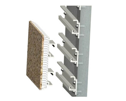  Cladding Honeycomb Stone Panels Fixing VENTILATED FACADES