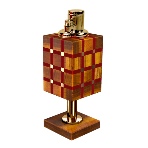 SPECIAL STONE TABLE LIGHTER TIGER EY