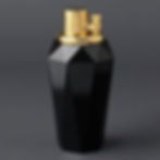 luxury table obsidian cigar lighter faceted volcanic glass cigar accessory.  Feuerzeug für Zigarren aus Obsidian