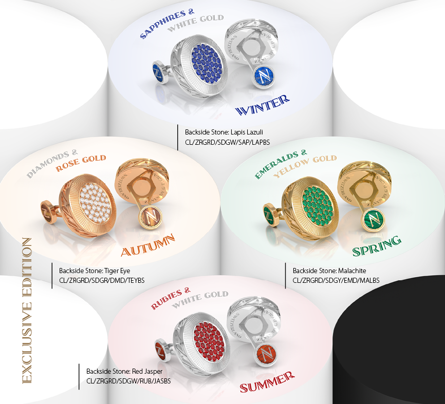 CUFFLINKS GEORGE VINTAGE-Z SPRING EXCLUSIVE