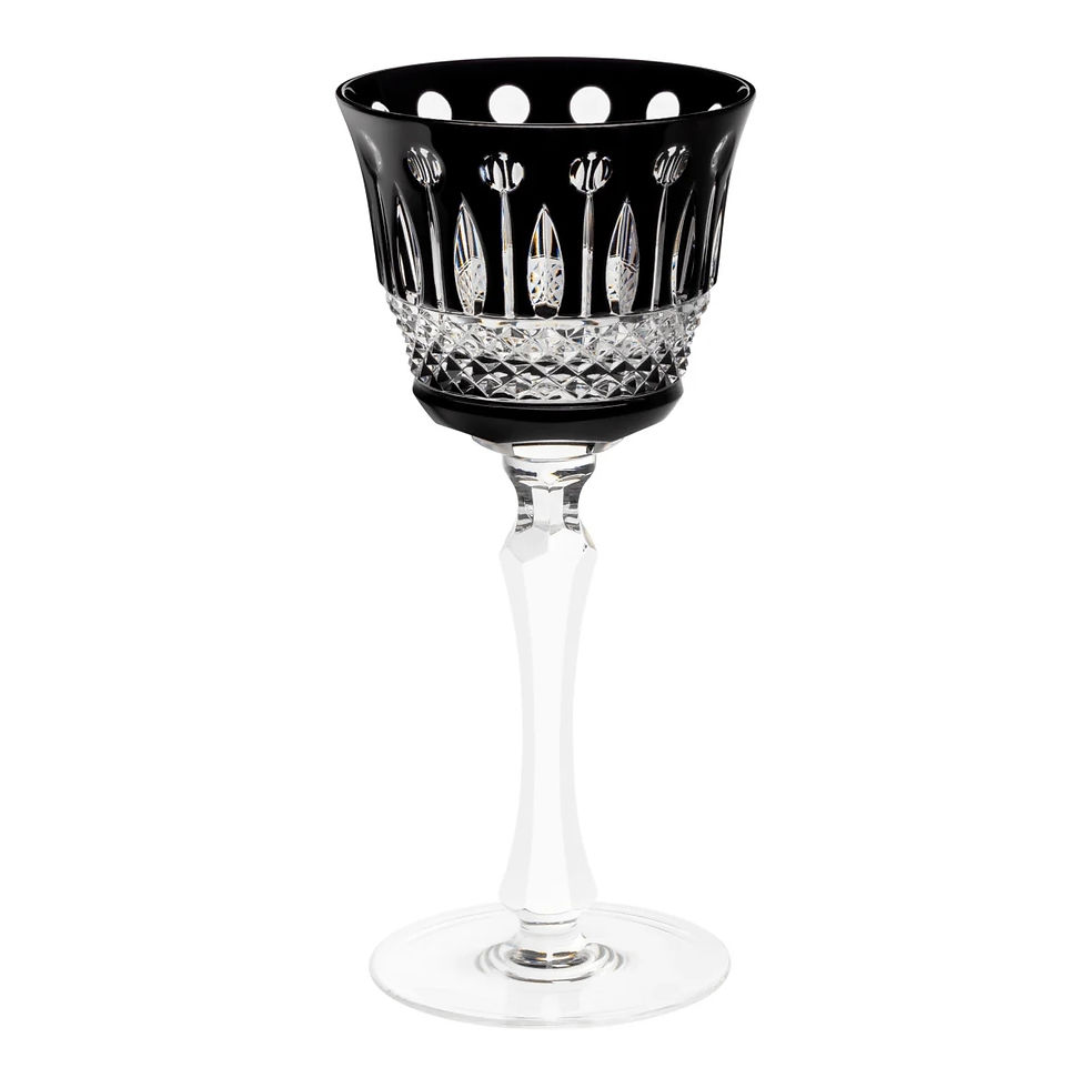 Thumbnail: Cristallerie de Montbronn’s Zurich Red Wine Glasses: A fusion of diamond and pearl cuts for refined elegance.