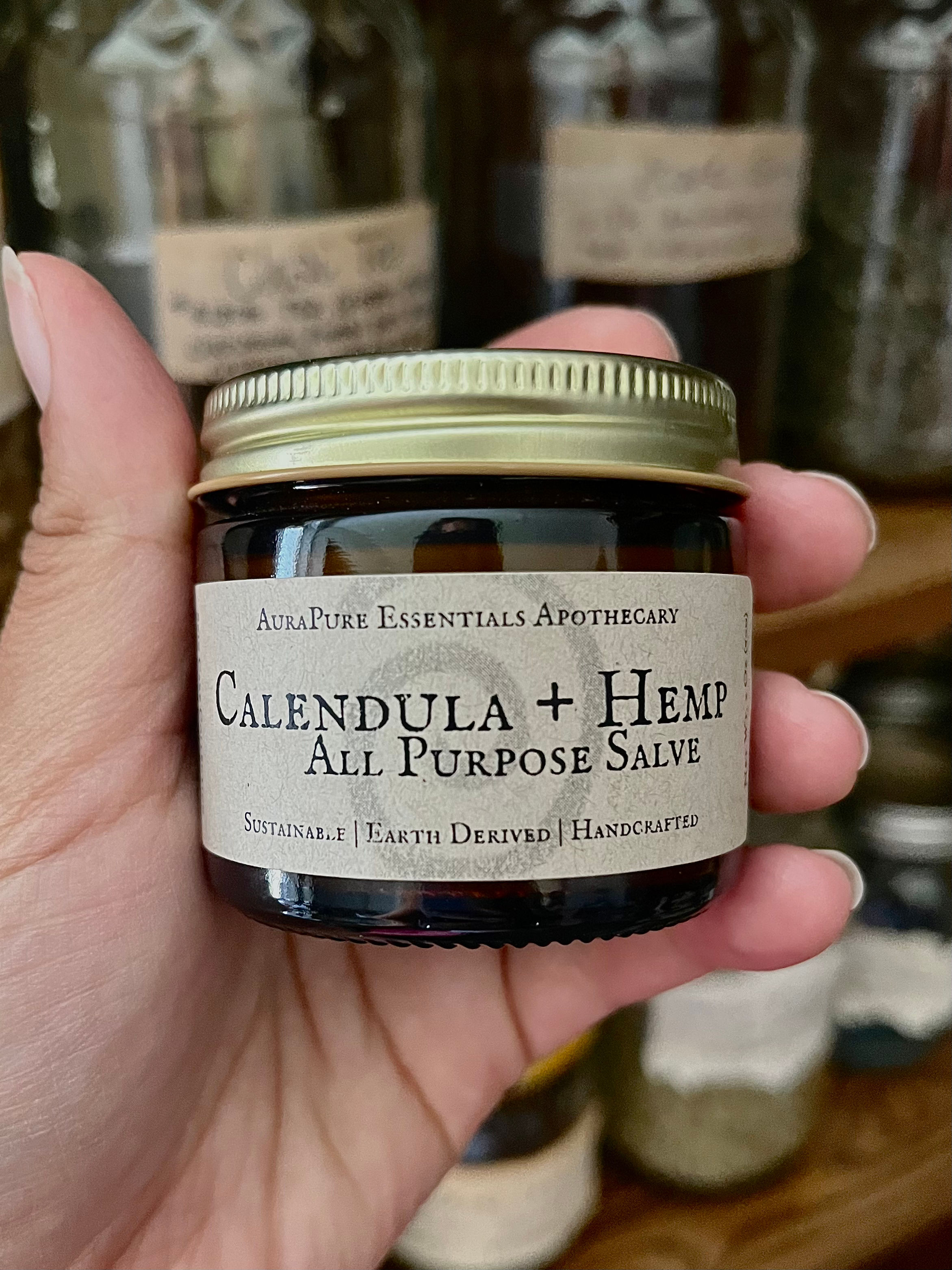 AuraPure Calendula + Hemp Salve