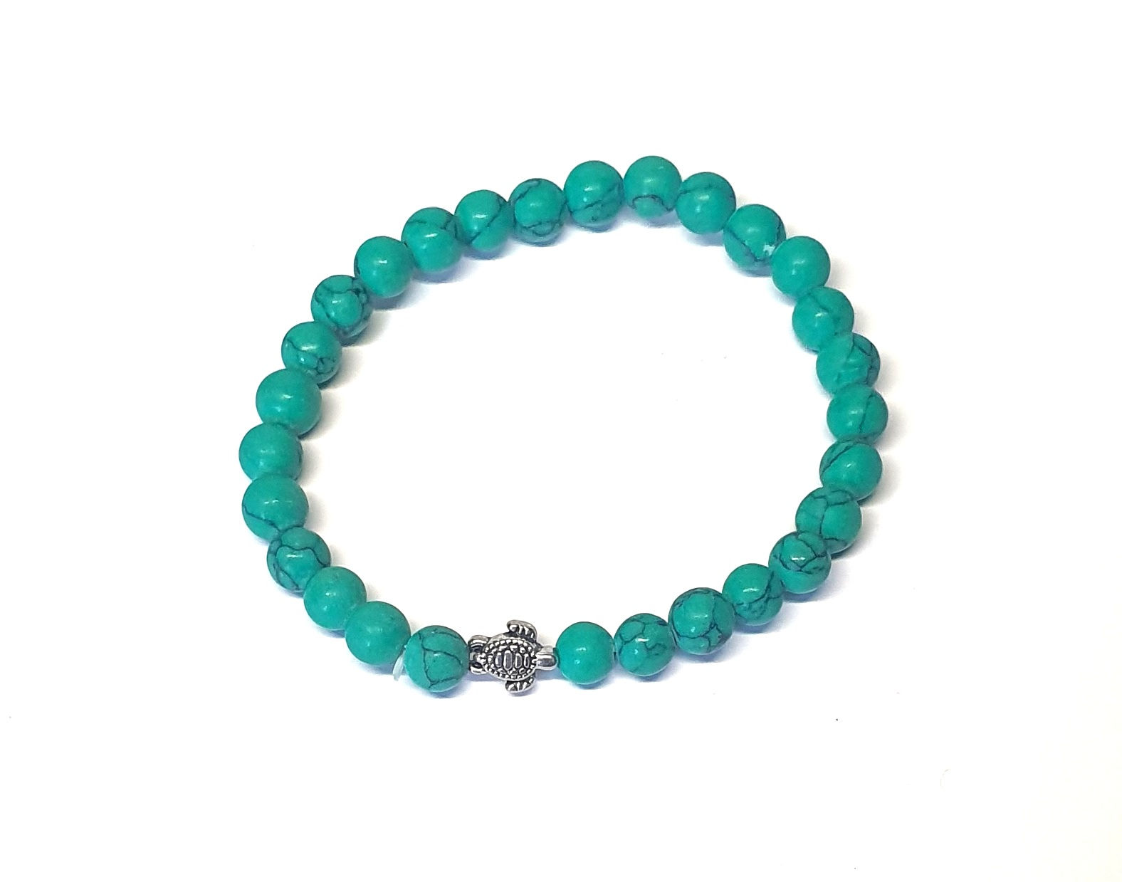 Bracelet Tortue - Pierre marbrée 16