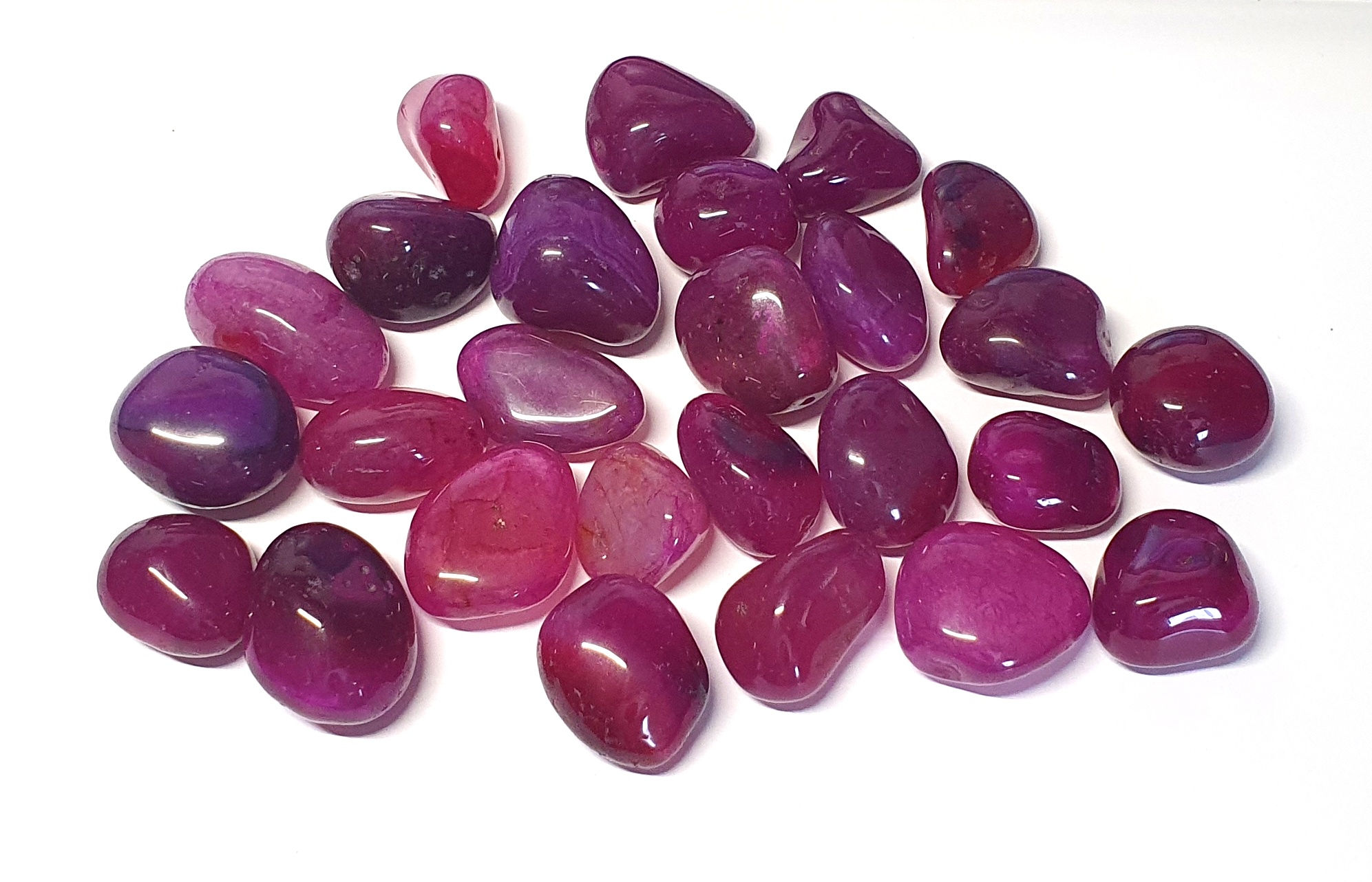 Pierre roulée - Agate Rose