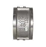 dual plate check valve