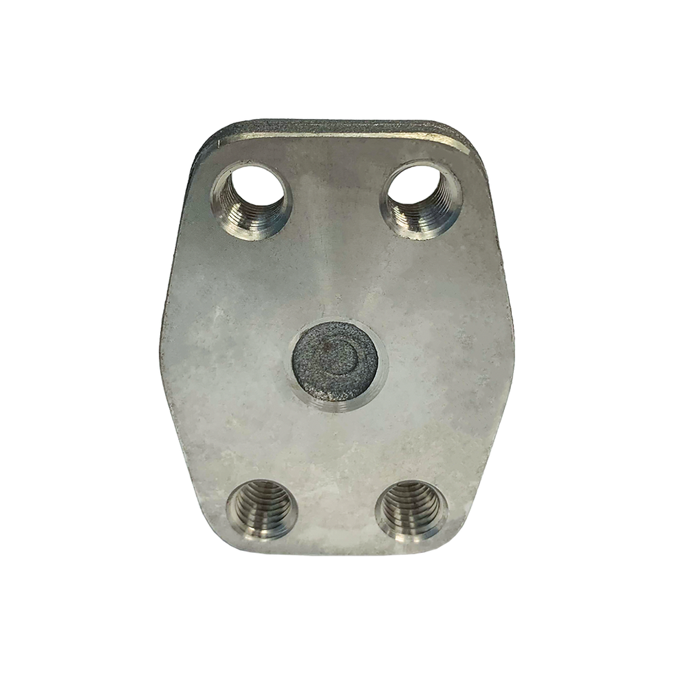 Thumbnail: SAE Blind Flat Flange (MM Bolt Thread)