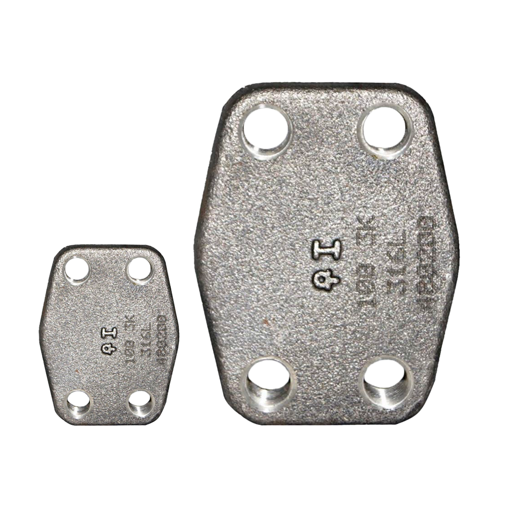 SAE Blind Flat Flange (UNC Bolt Thread)