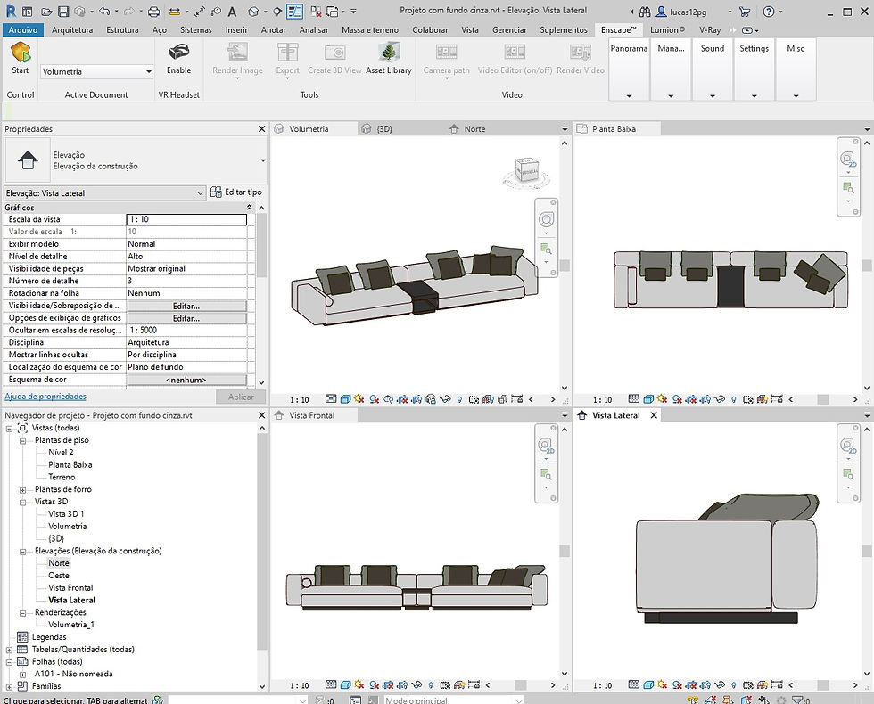 Thumbnail: Sofa Revit 34 High Quality