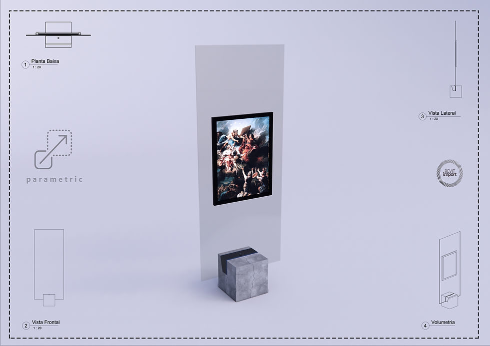Thumbnail: Parametric G Frame Exhibitor Revit