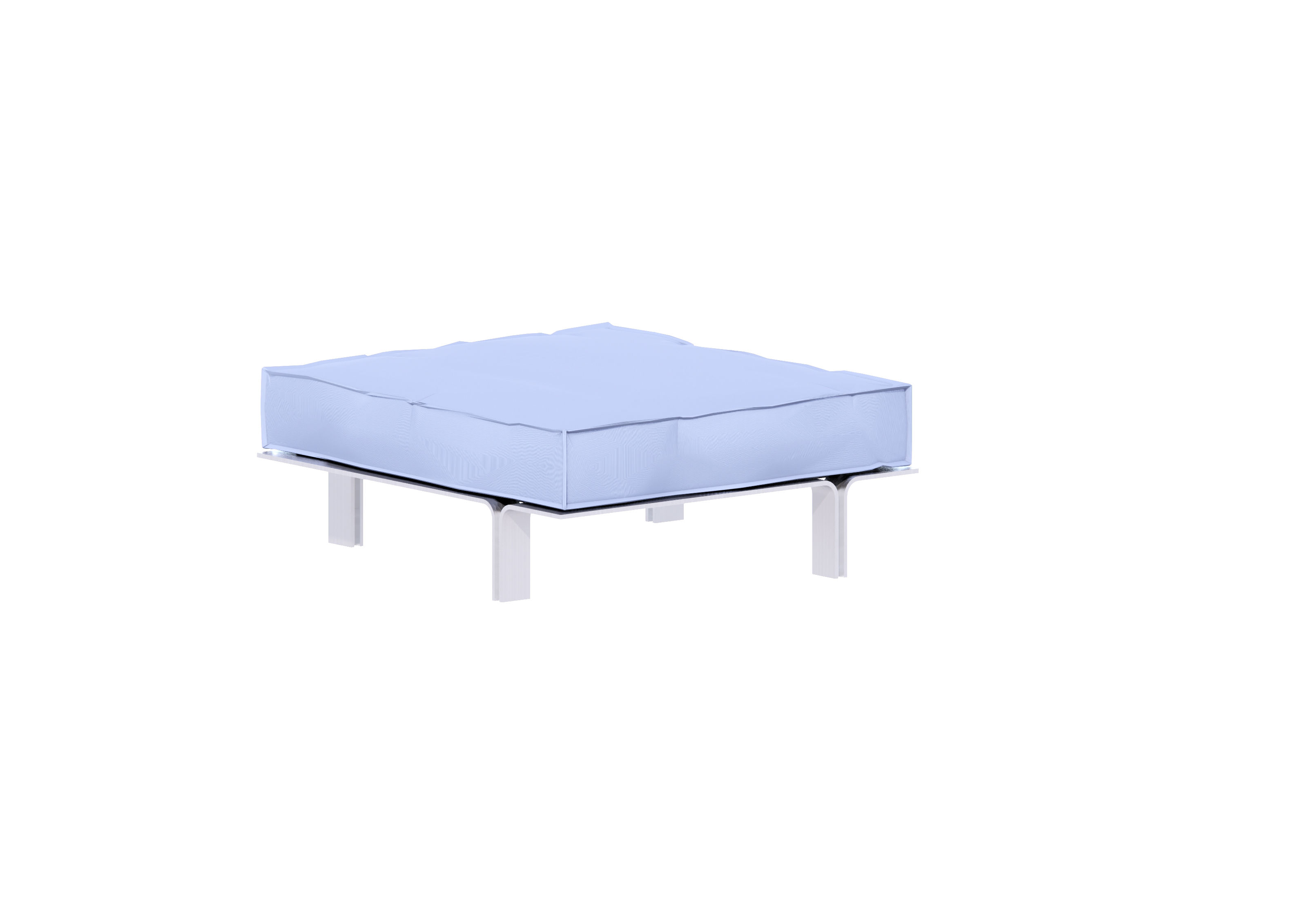 R Puff Bench Less (104 x 94 x 40 cm)