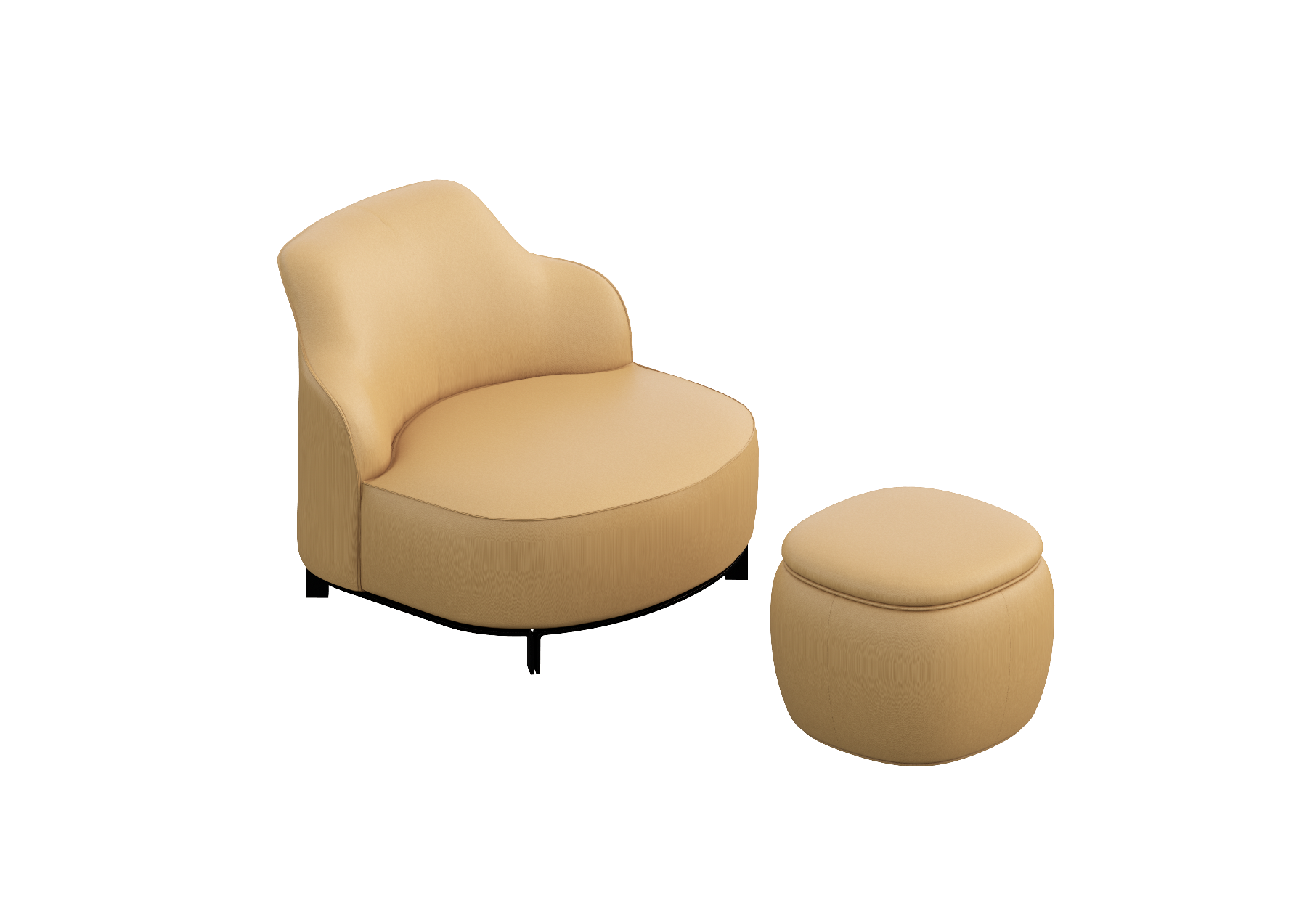 R SET Armchair Varedas Revit