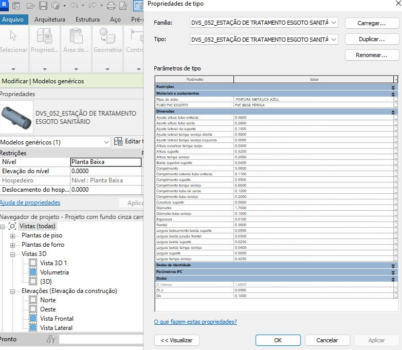 Thumbnail: F Parametric Sewage Treatment Station DVS 052 Revit Block