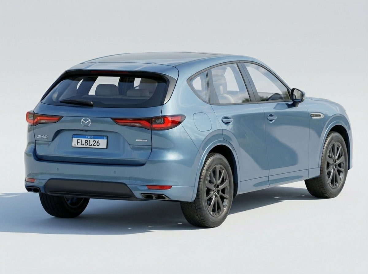 Mazda CX 60 Car Block Revit Import