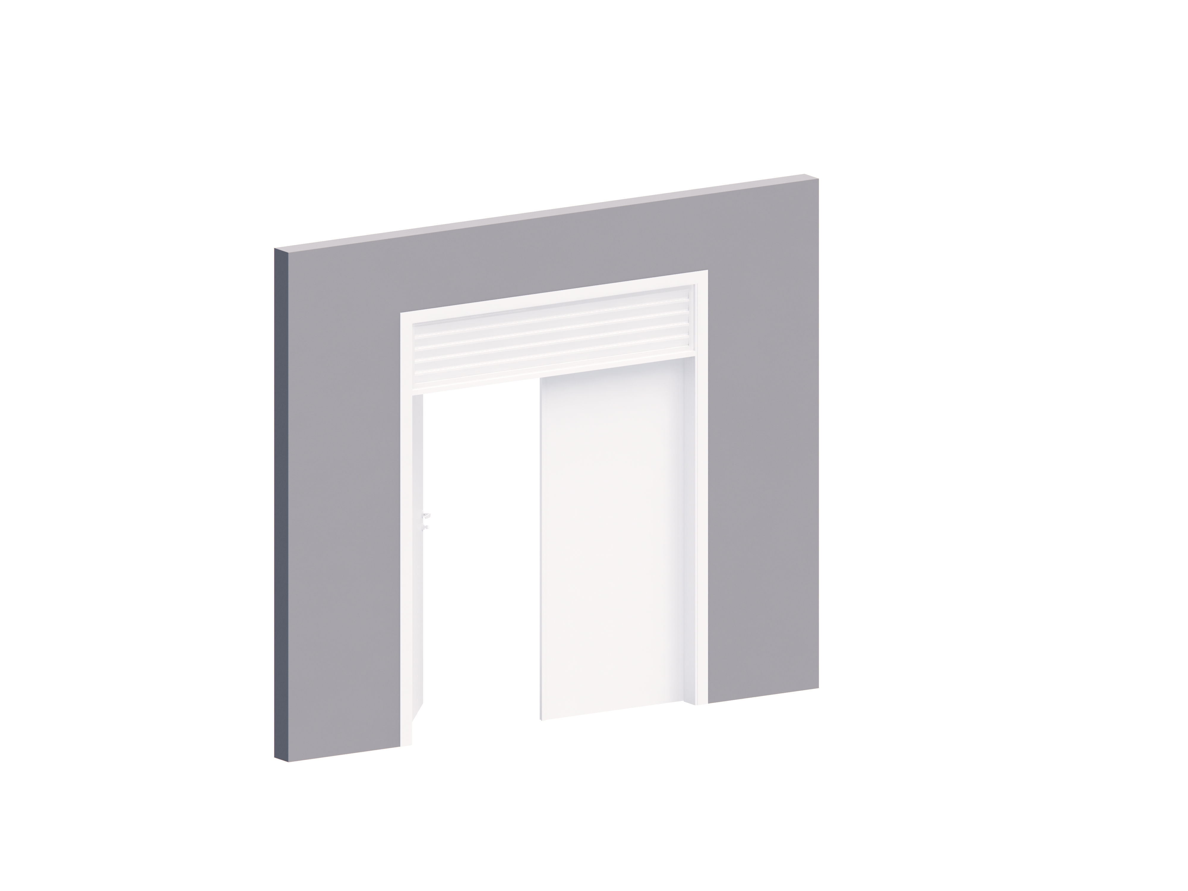 F Parametric PT_063_A_Inner Door 02 Leaves With View And Top Flag