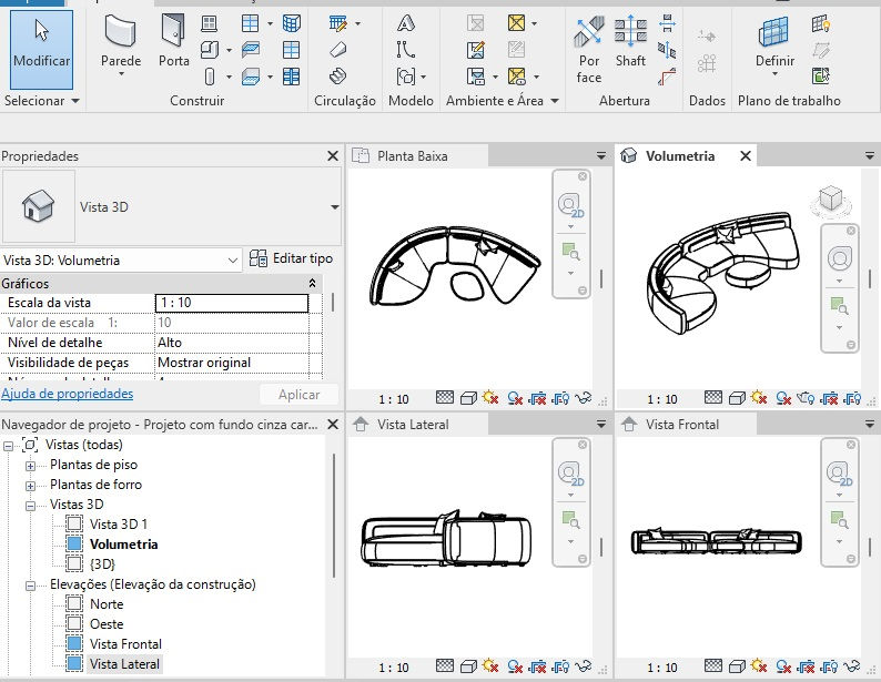 Thumbnail: Sofa Evolution Textured Revit Blocks 2023