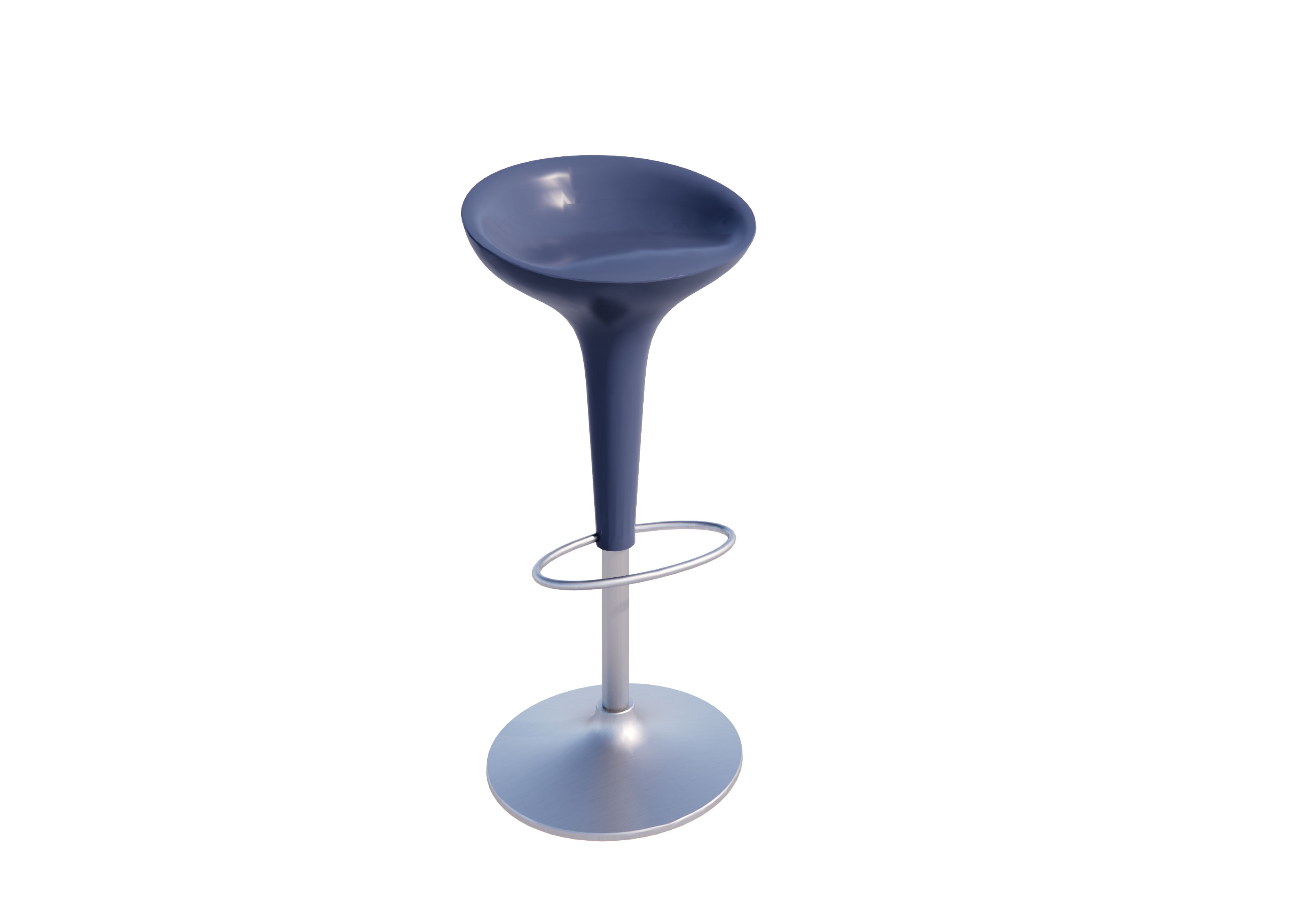 R Stool Bombo (45 x 37,4 x 85,5 cm).
