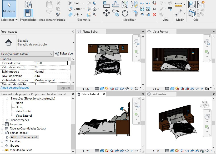 Thumbnail: Parametric G Headboard with Bed High Quality