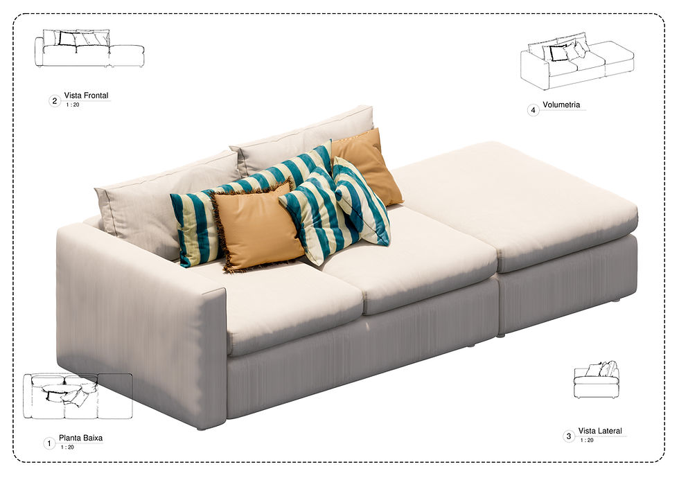 Thumbnail: V Sofa 07 Revit High Quality