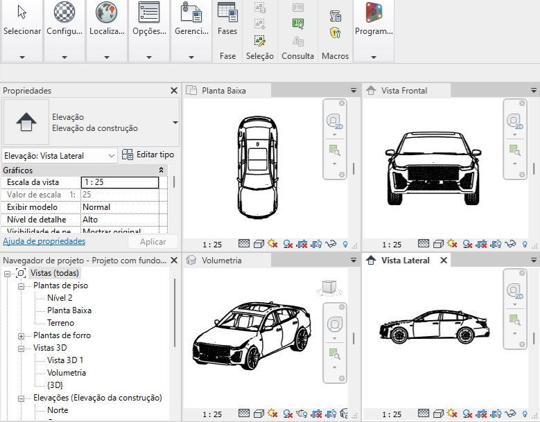 Thumbnail: Cadillac CT5 Block Revit Family