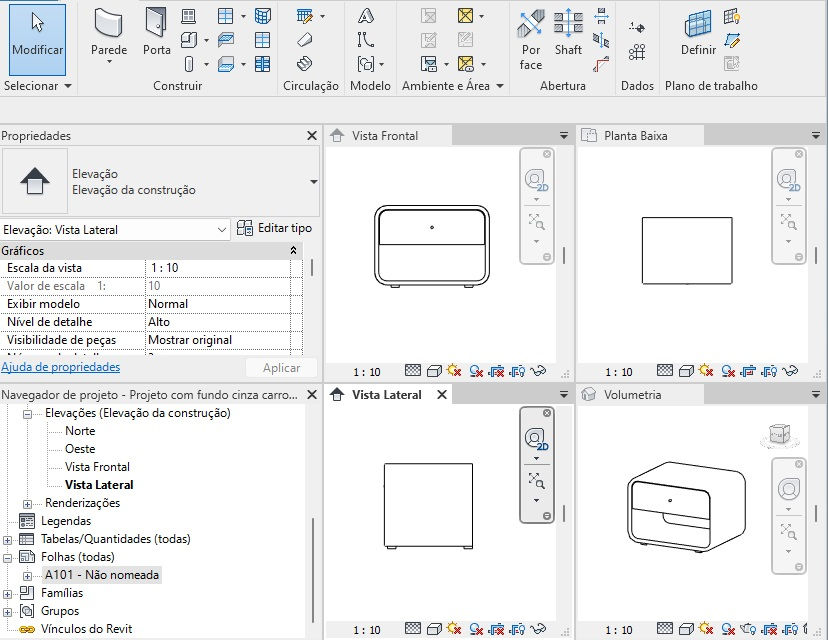 Thumbnail: M Parametric Bedside Velador Revit