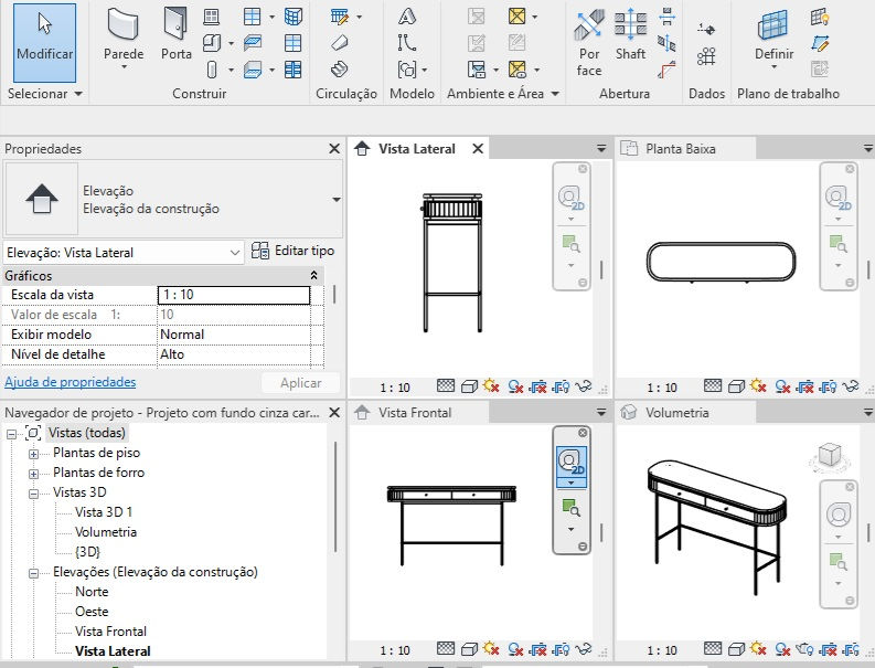 Thumbnail: Sideboard Waldemar Revit Block Family