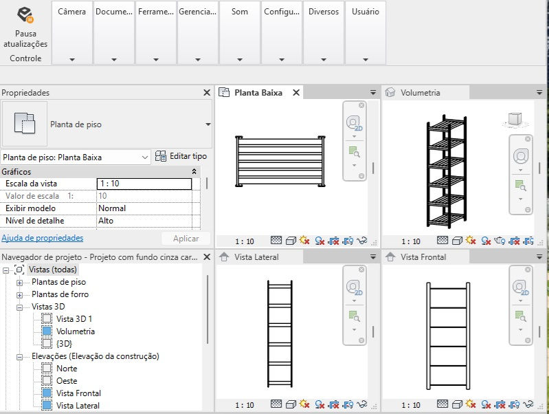 Thumbnail: F Parametric MDC 001 Modular Bookcase