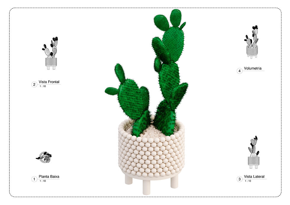 V Cactus Revit High Quality
