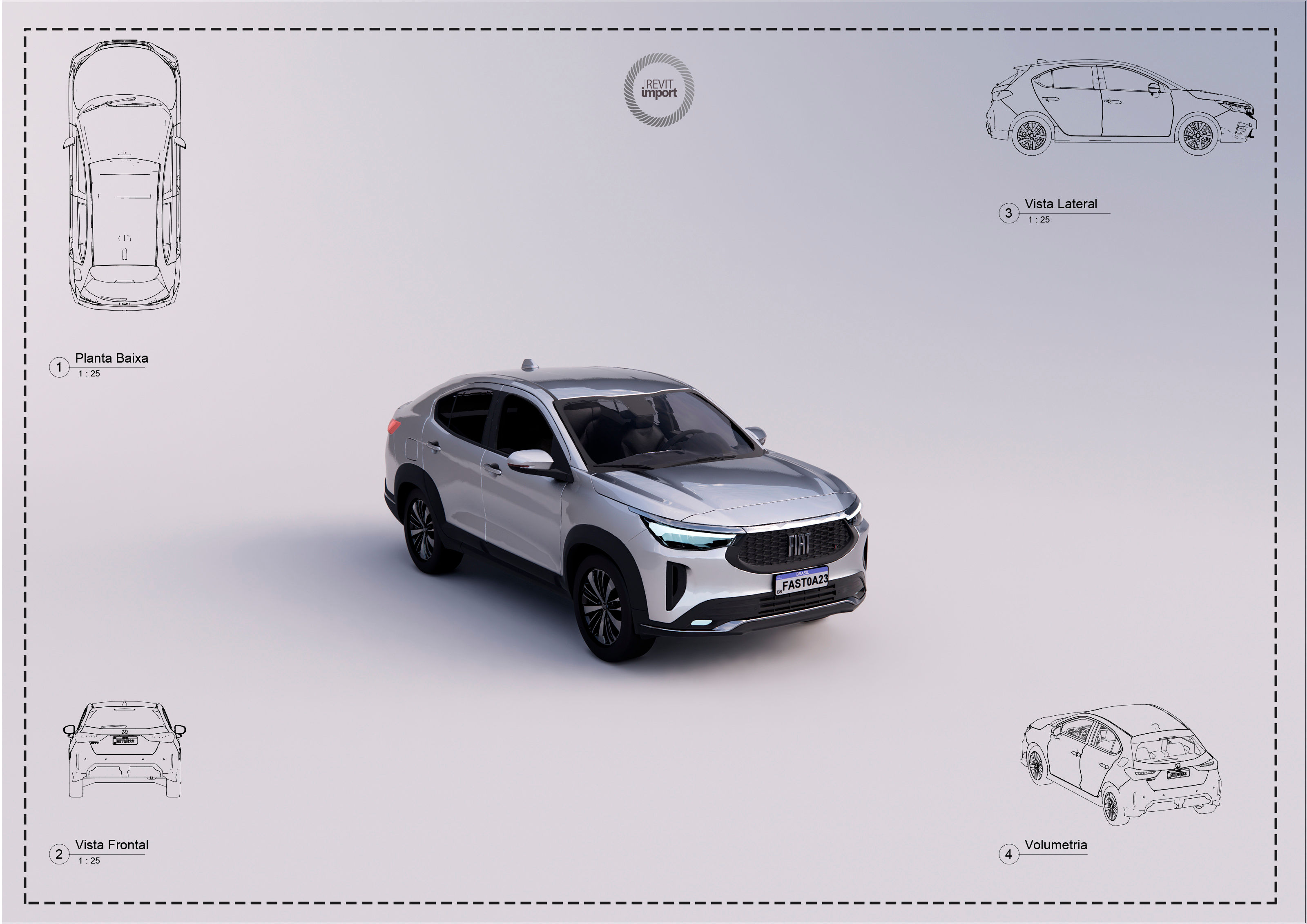 L Fiat Fastback 2023 High Quality