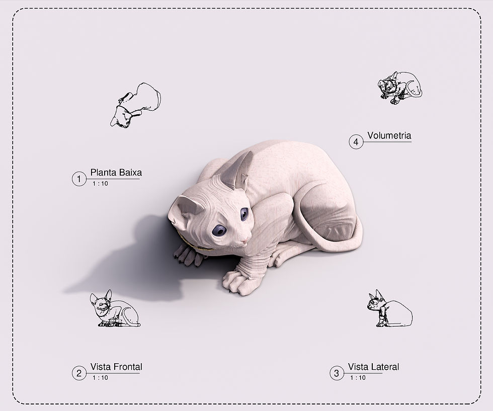 Thumbnail: Cat Sphynx Revit High Quality