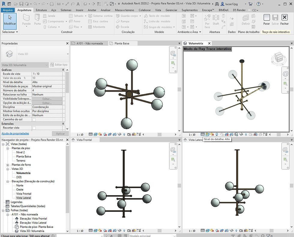 Thumbnail: Pendant American Eleganza Parametric High Quality
